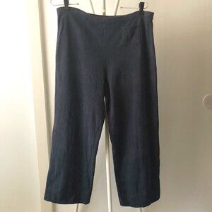 EILEEN FISHER KNIT PANTS CROPPED SIZE S NWOT